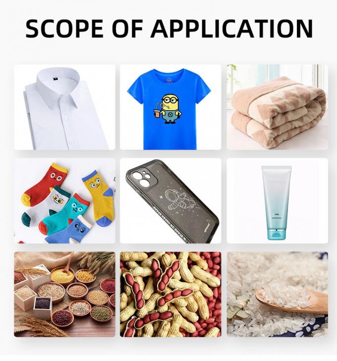 کیسه های زپ CPE با لوگو چاپ شده 5