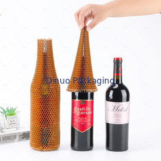 بسته بندی لجستیک زیست تخریب پذیر آستین کاغذ لانه زنبوری ضد ضربه برای کالاهای شکننده