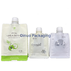 کیسه پوره میوه ارگانیک پرس غذای کودک کیسه آب میوه قابل استفاده مجدد کیسه Doypack نوشیدنی