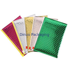 کفش PVC Zipper Bubble Bag Cosmetic Bubble Mailer Ziplock Poch بسته بندی با زپ