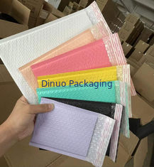 طراحی لوگو سفارشی کیسه های پستی حباب رنگارنگ انتخاب مناسب برای حمل و نقل امن و شیک