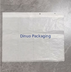 35gsm کیسه کاغذی شیشه ای شفاف گواهینامه FSC پاکت یک قطعه سازگار با محیط زیست پایدار