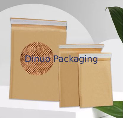 پاکت کاغذی لانه زنبوری ضد ضربه قابل تنظیم، کیسه کاغذی سازگار با محیط زیست برای ارسال