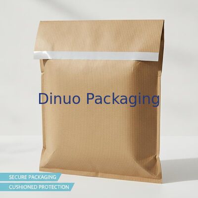 کیسه پستی کاغذی محافظ و ضربه‌گیر با نوار چسب قوی طراحی شده برای بسته‌بندی ایمن و محافظت در حمل و نقل