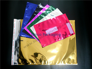 پاکت فویل آلومینیومی سه جانبه مهر و موم 5 "X10" #00 امنیت PVC برای دفتر