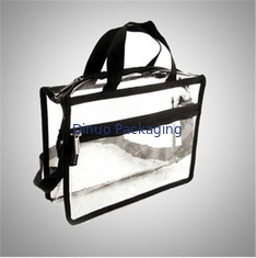 کیسه زیپ شفاف Pcv Recyclable / کیسه حمل و نقل با دسته