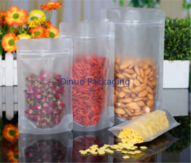 کیسه های سفارشی چاپ شده با Ziplock، بسته بندی کیسه های پلاستیکی ایستاده