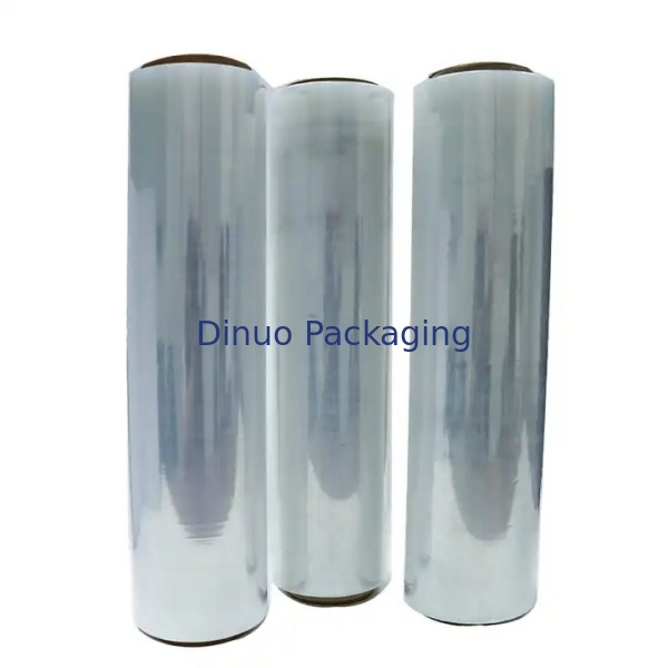 0.017mm فیلم کشش و کوچک شدن سفارشی پذیرفته شده برای بسته بندی محصولات گردش