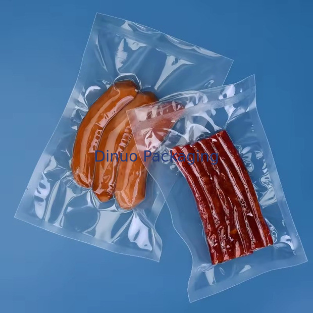 0.06-0.12mm ضخامت کیسه خلاء نایلون برای مواد غذایی