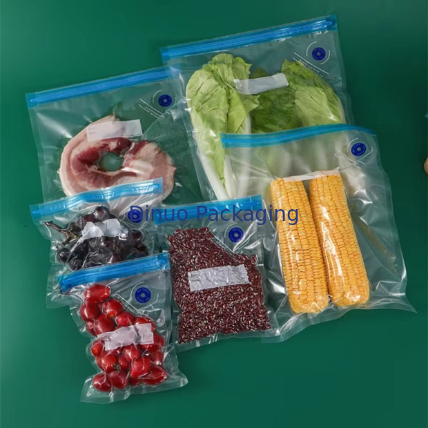 به مواد غذایی خداحافظی کنید ضایعات با مواد غذایی جاروبرقی کیسه های زپ قابل استفاده مجدد