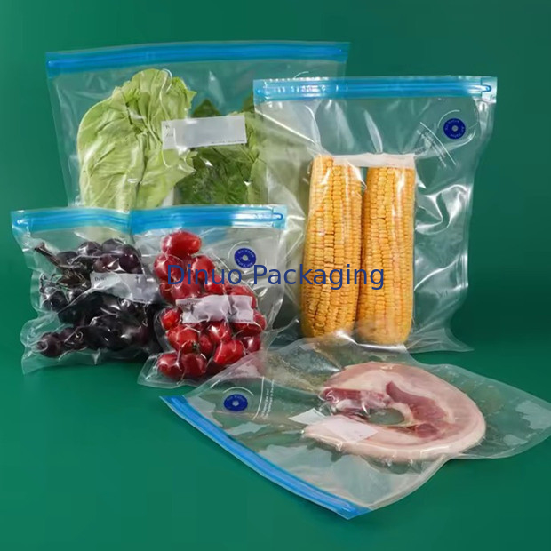 به مواد غذایی خداحافظی کنید ضایعات با مواد غذایی جاروبرقی کیسه های زپ قابل استفاده مجدد