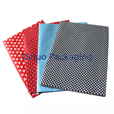 لهستانی کاغذی کاغذی پس زمینه دو رنگ Gingham Dot برای لاک ناخن جعبه کفش