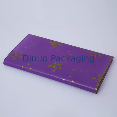 50 × 70 سانتی متر طلا مهر زنی کاغذ دستمال کاغذی بسته بندی لوکس آرم سفارشی سازگار با محیط زیست