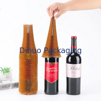 بسته بندی لجستیک زیست تخریب پذیر آستین کاغذ لانه زنبوری ضد ضربه برای کالاهای شکننده