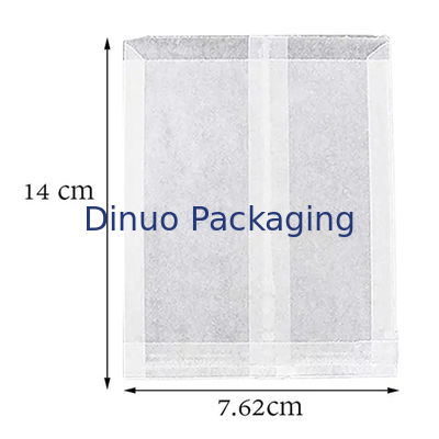 مهر و موم خود چسب کیسه کاغذی شیشه ای زیست تخریب پذیر درجه مواد غذایی