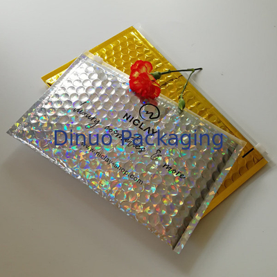 کفش PVC Zipper Bubble Bag Cosmetic Bubble Mailer Ziplock Poch بسته بندی با زپ