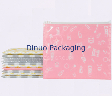 کیسه های حباب باز قابل بسته بندی PVC پلاستیکی Zip Lock Clear Bubble Zipper Mailer Bag