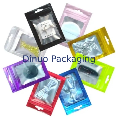 بسته بندی شده CPE PE شفاف یخ زده پلاستیکی Zip Lock Bag Mini Zip Pocket
