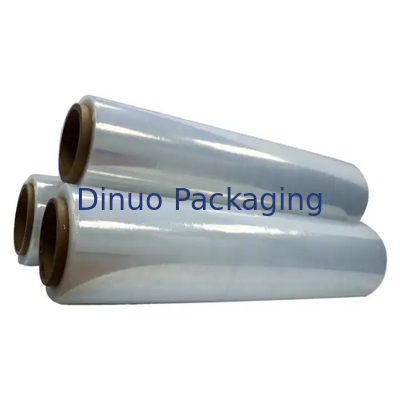 0.017mm فیلم کشش و کوچک شدن سفارشی پذیرفته شده برای بسته بندی محصولات گردش