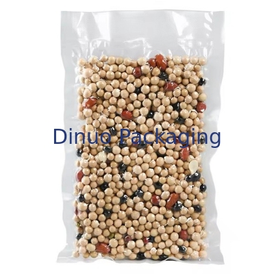پاکت ذخیره سازی پلاستیکی بسته بندی شده با خلاء سه طرف بسته بندی شده با مواد غذایی پاکت خلاء بافت بسته بندی شده با خلاء
