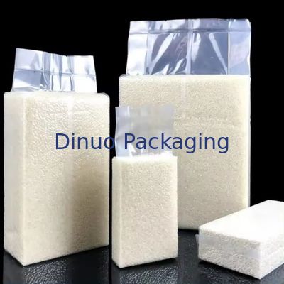 کیسه خلاء شفاف با چاپ دانه های مختلف