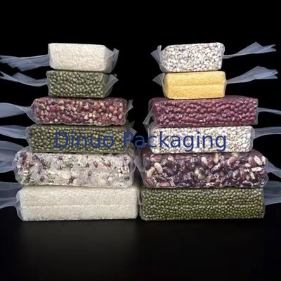 کیسه خلاء شفاف با چاپ دانه های مختلف