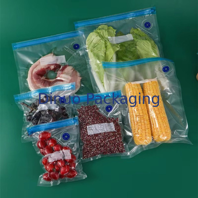 به مواد غذایی خداحافظی کنید ضایعات با مواد غذایی جاروبرقی کیسه های زپ قابل استفاده مجدد
