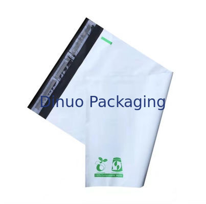 خود بسته بندی نوار چسبنده Co Extruded فیلم 100٪ compostable Poly Mailer برای بسته بندی سازگار با محیط زیست