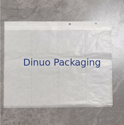 35gsm کیسه کاغذی شیشه ای شفاف گواهینامه FSC پاکت یک قطعه سازگار با محیط زیست پایدار