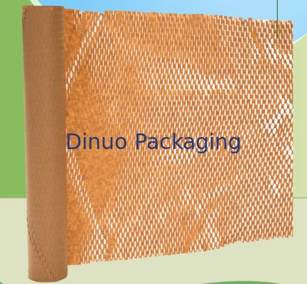 پوشاندن و جذب شوک ورق کاغذ عسل ورق کاغذ بازیافتی مواد بسته بندی کاغذی