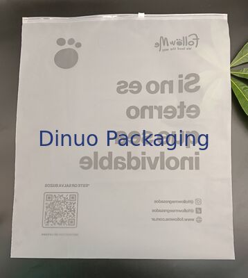 ضد آب ضد گرد و غبار مهر و موم امن دو طرفه یخ زدگی کیسه سی پی ای زپ با لوگو سفارشی قابل استفاده مجدد دوامدار