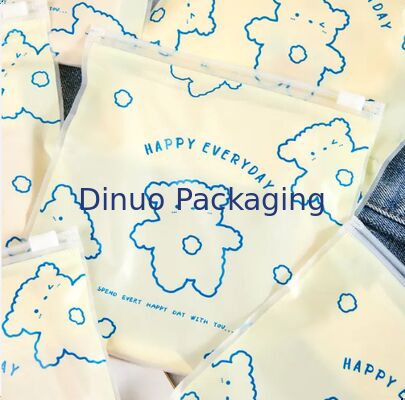 پاکت بازپرداخت قابل آبپاش CPE Zipper Bag Plastic Storage Pouch برای بسته بندی لوازم الکترونیکی آرایشی