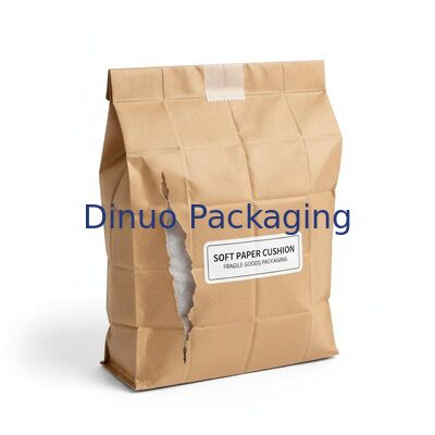 کیسه پستی نرم کاغذی مناسب برای شرایط استاندارد حمل و نقل، بسته بندی برای محافظت از کالاهای شکننده در حین حمل و نقل