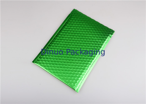 مهره Quad مهر و موم سبز فلزی حباب Mailers 265x360mm #I مقاومت در برابر ضربه پلاستیکی برای ارتقاء