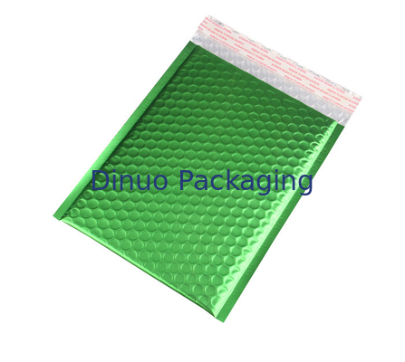 مهره Quad مهر و موم سبز فلزی حباب Mailers 265x360mm #I مقاومت در برابر ضربه پلاستیکی برای ارتقاء