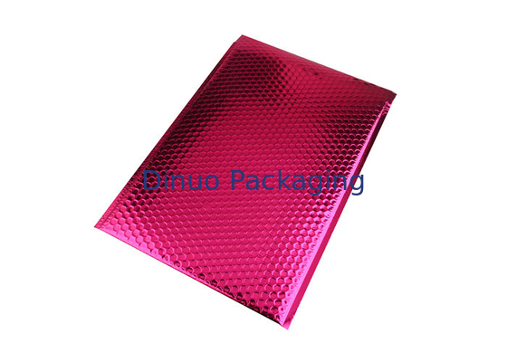 انتیستا فلزی صورتی حباب Mailers، کیسه های بسته بندی حباب 135x210 # -AC