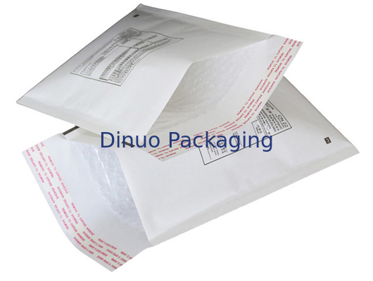 فرستنده حباب سفید کرافت 45x210mm # C، سفارشی حباب Mailer پاکت نامه