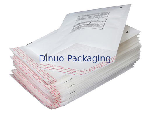 فرستنده حباب سفید کرافت 45x210mm # C، سفارشی حباب Mailer پاکت نامه