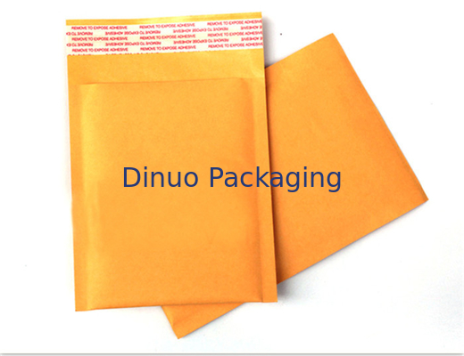 7.25 X 8 Kraft Easy Fold Mailers، #CD حباب پاکت خود مهر و موم چسب