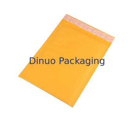 3-4mm Thickness Kraft Cushion Bubble Mailers with Low Density Polyethylene Inner Materials