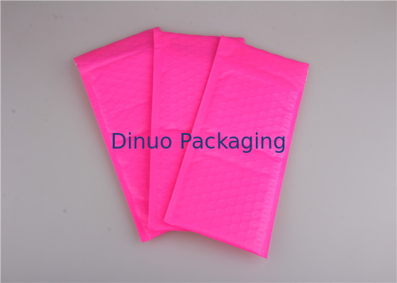 کیسه های Mailer حباب Poly Pink، پاکت نامه های حباب رنگی برای بسته بندی