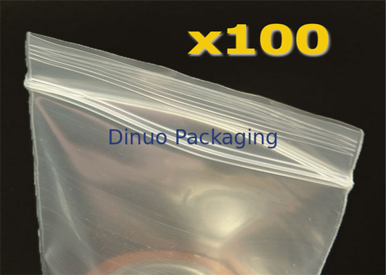 طرح سفارشی طراحی 9x12 OPP کیسه های پلاستیکی Ziplock و بستن نوار چسب