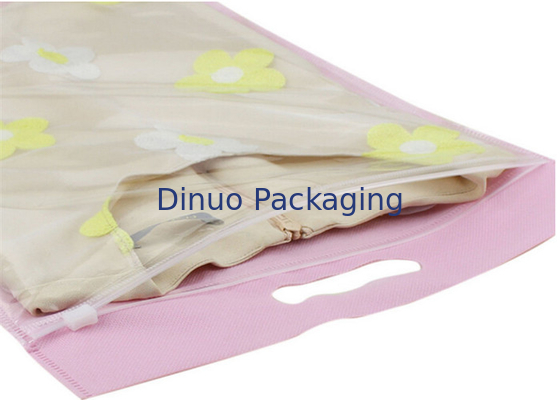 بسته بندی پوشاک پلاستیکی کیسه PP با دستگیره قابل حمل و بسته شدن Ziplock