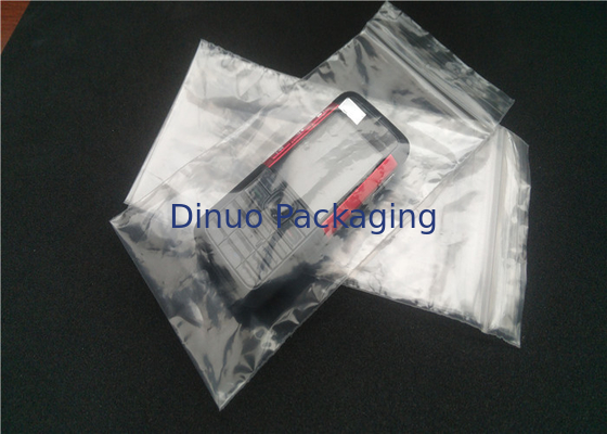 سفارشی ضد استاتیک پلاستیکی کیسه های پلاستیکی ضد آب ضد زنگ با Ziplock بالا
