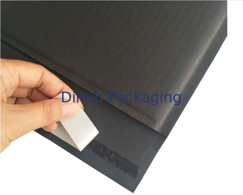 سیاه و سفید 9.5x11 &#39;&#39; پاکت های سفارشی Kraft 2 طرف محافظت از مهر و موم حرارتی