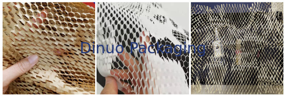 کاغذ کرافت لانه زنبوری 80 گرم 50 سانتی متر * 100 متر برای بسته بندی هدیه