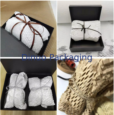 کاغذ کرافت لانه زنبوری 80 گرم 50 سانتی متر * 100 متر برای بسته بندی هدیه