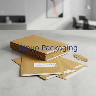 3- 4 میلی متر ضخامت Kraft Bubble Mailers خود مهر و موم ماندگار Padded Mailers مناسب برای حمل و نقل امن سند و آیتم